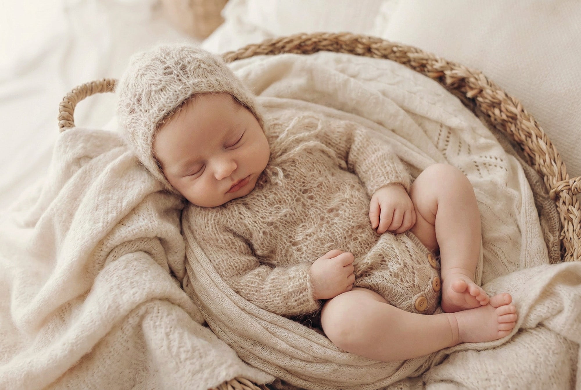 Newborn Photo Props_Oakleigh Knit Sets.