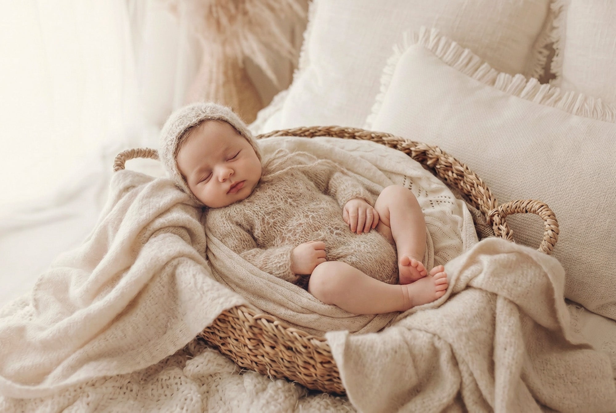 Newborn Photo Props_Oakleigh Knit Sets.