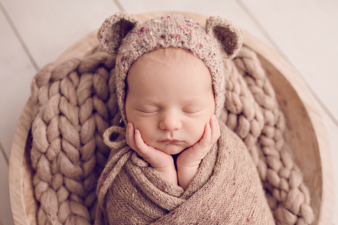 Speckled Teddy Bonnets