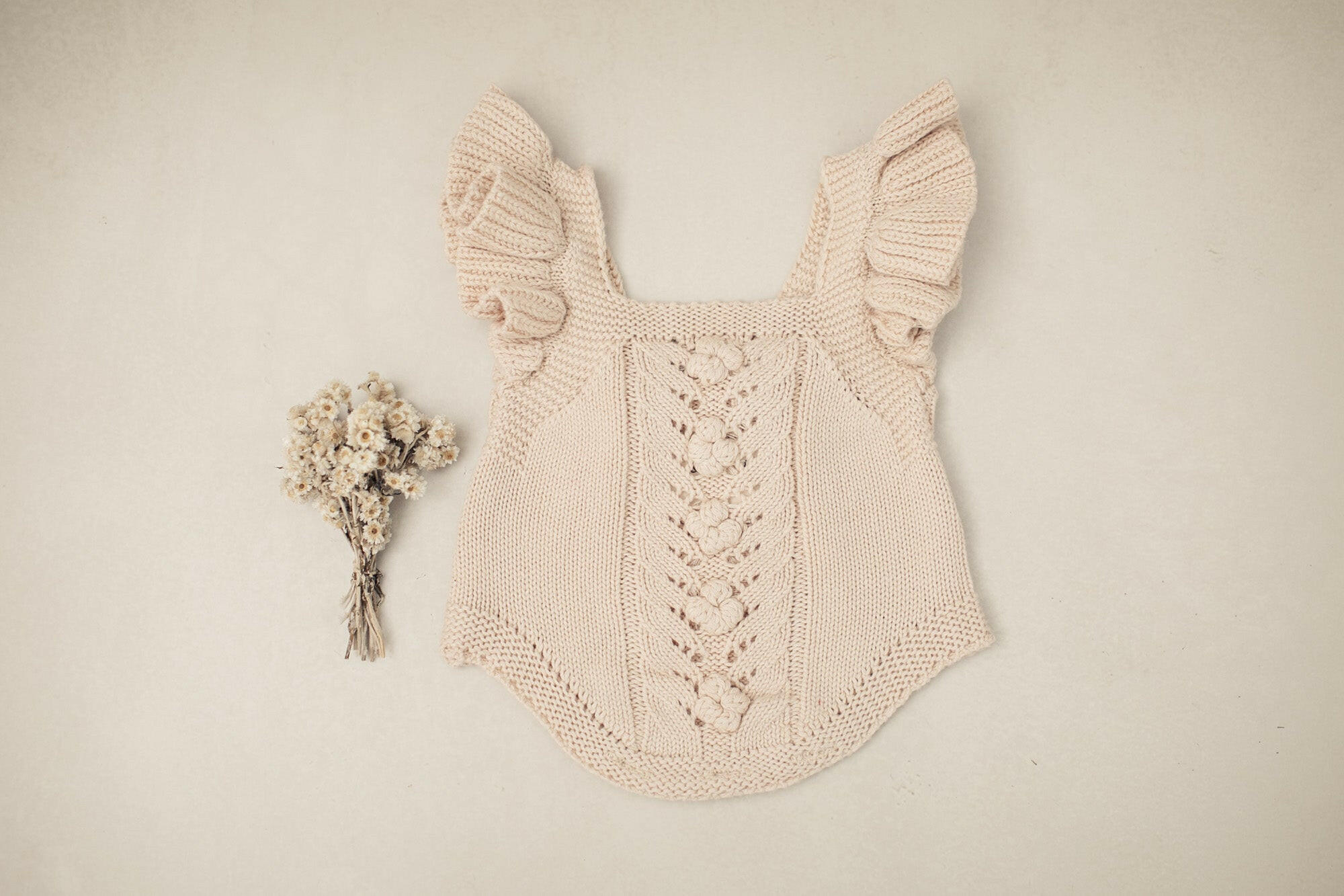 Flora Knit Rompers - Clearance