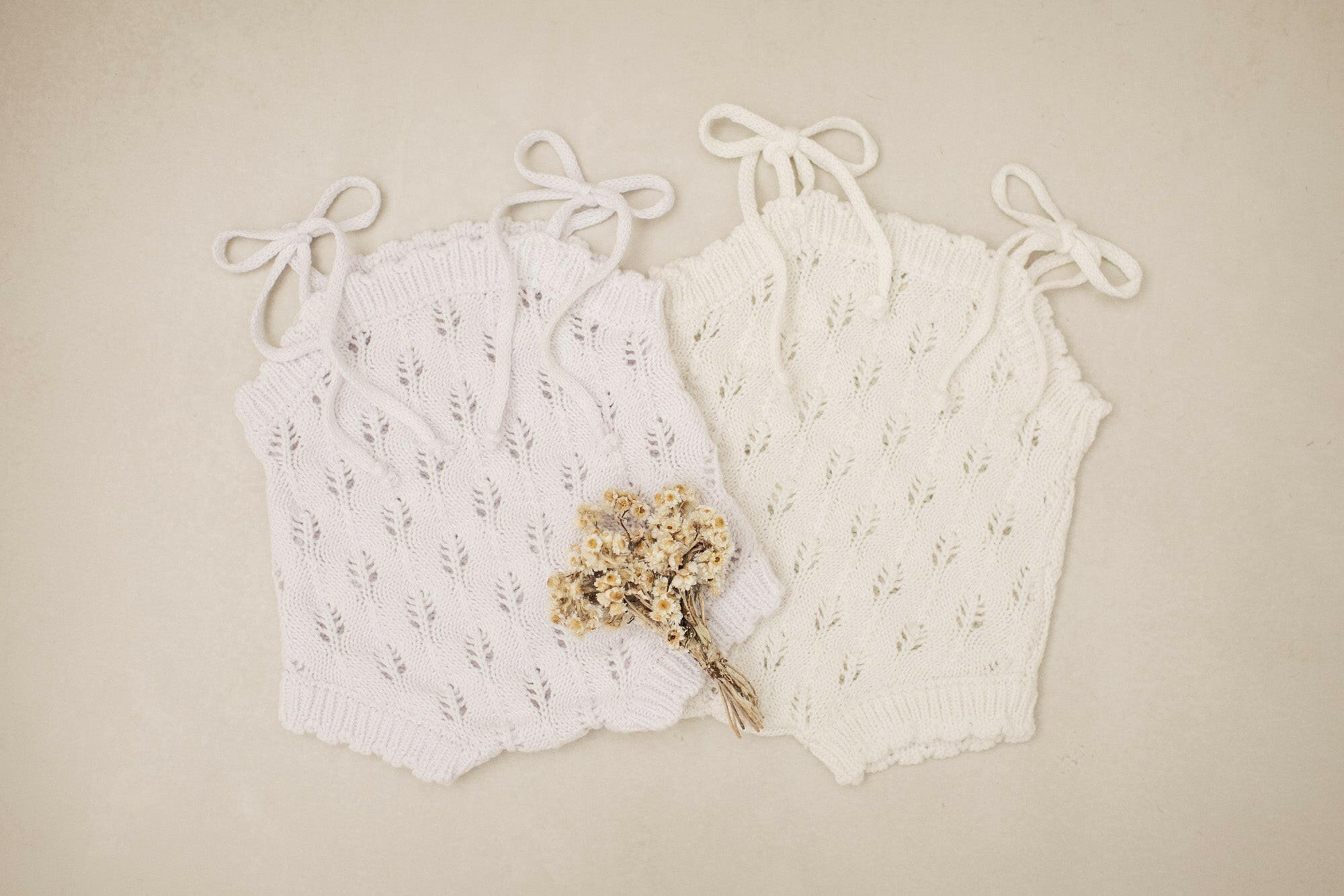 Evie Knit Rompers