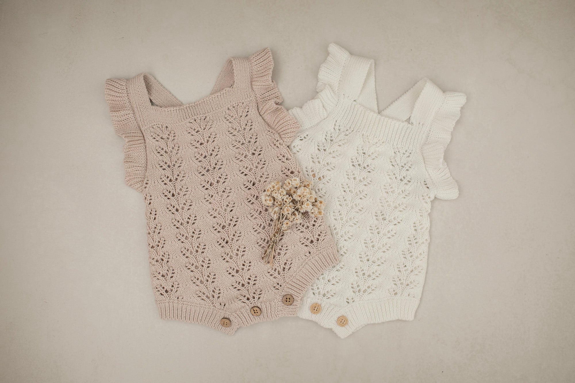 Georgie Knit Rompers