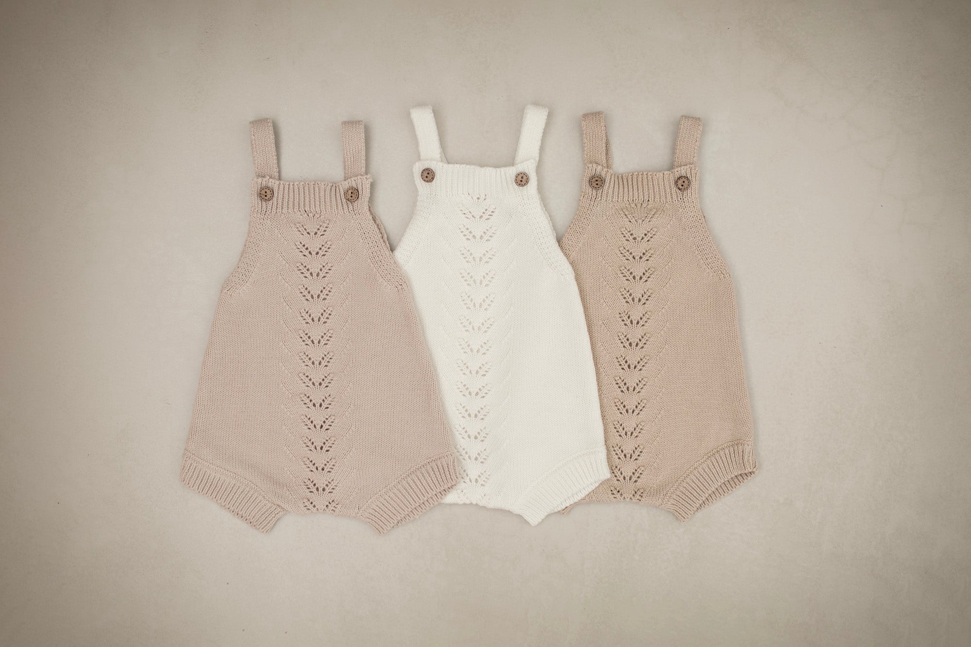 Hannah Knit Rompers