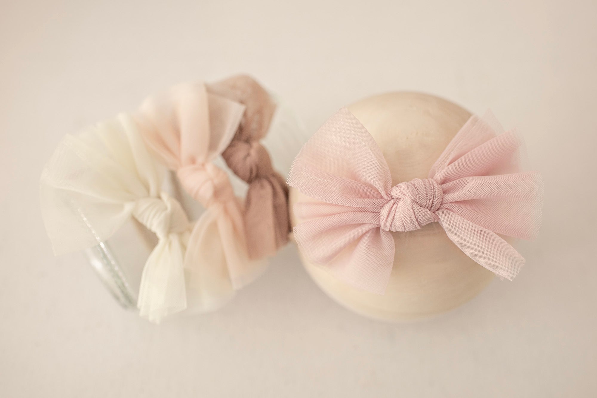 Organza Bow Headbands