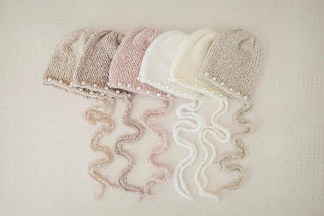Pearl Knit Bonnets