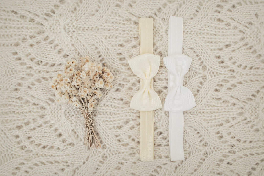 Beatrice Newborn Bow Headbands