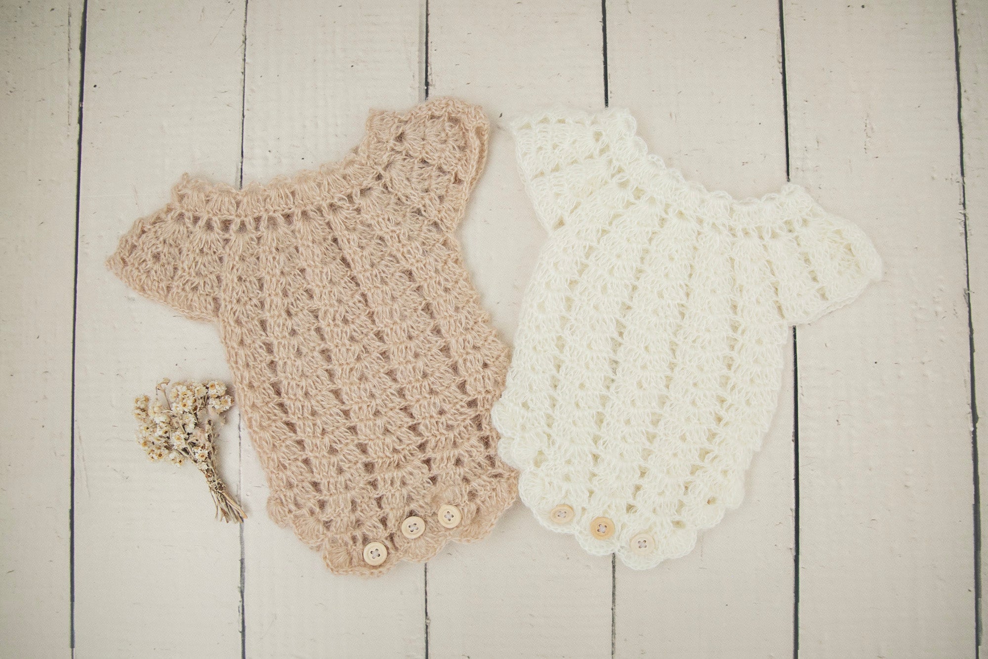 Amelia Crocheted Rompers