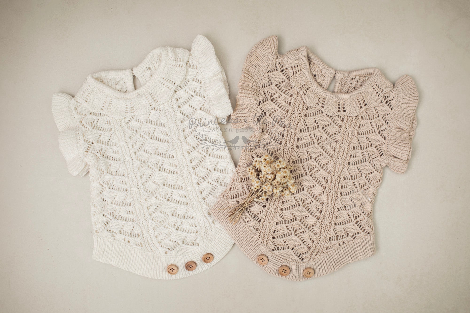 Charlotte Knit Rompers