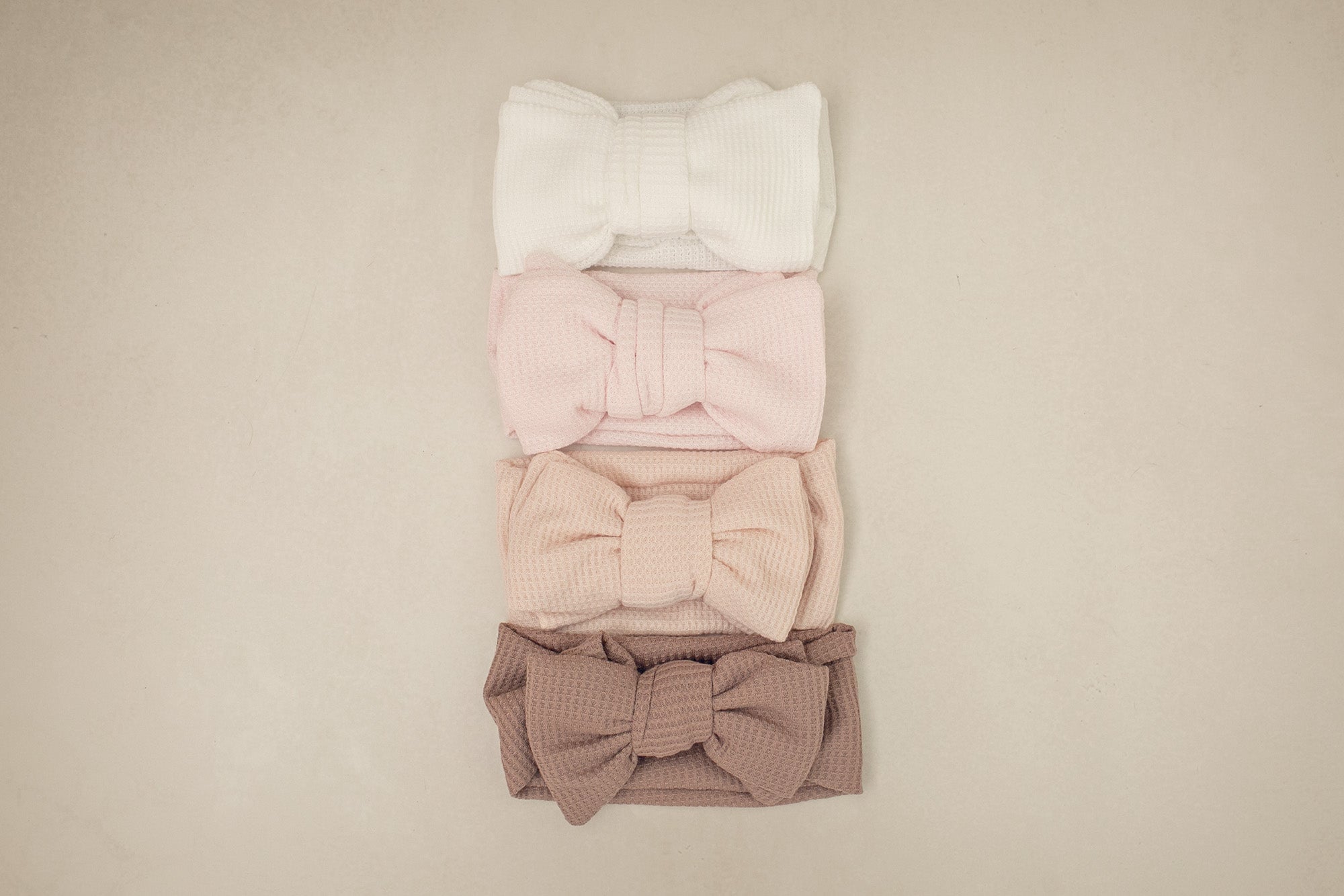 Waffle Oversized Bow Headband