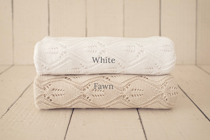 Newborn Photo Props_Eucalyptus Knit Blankets.