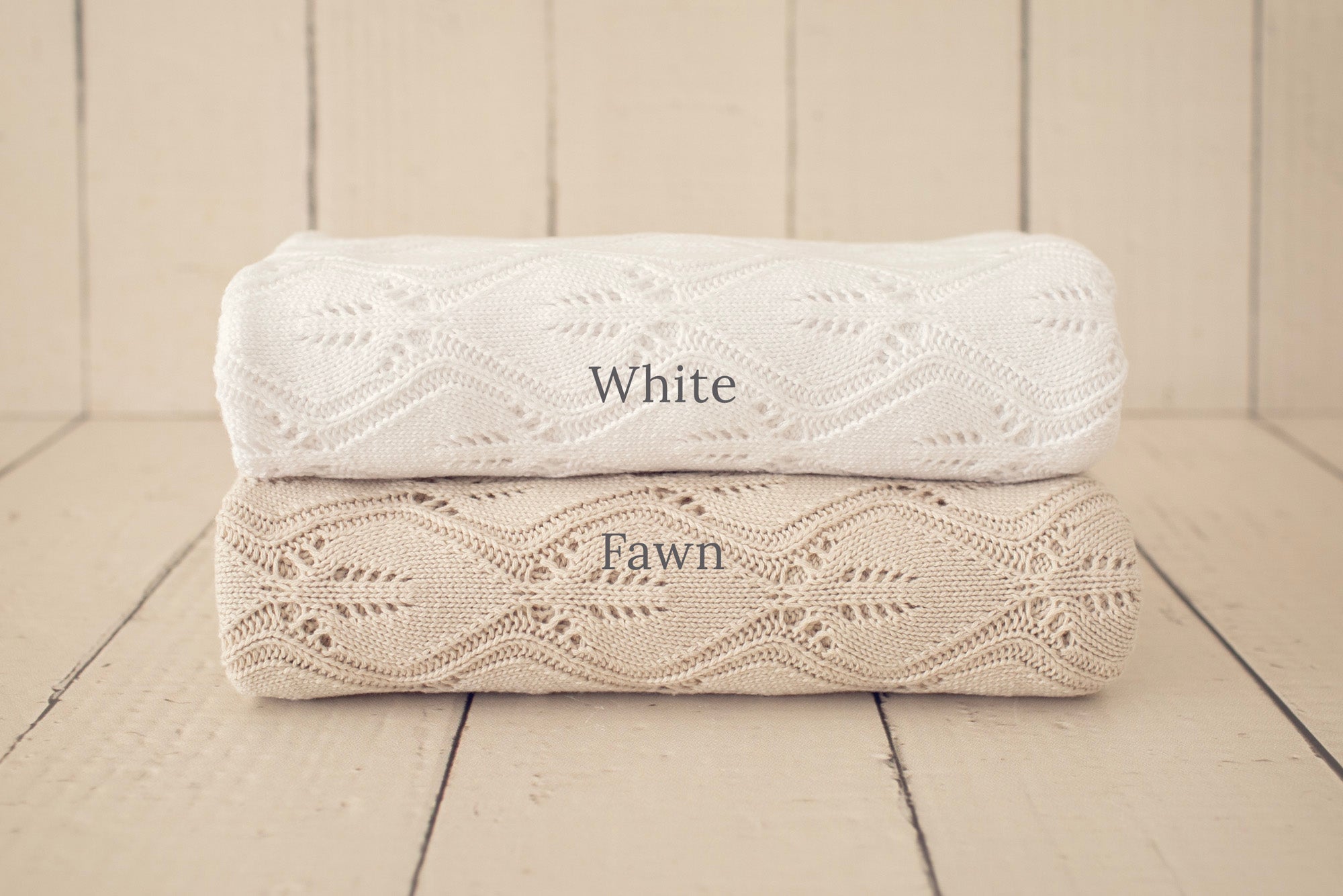Newborn Photo Props_Eucalyptus Knit Blankets.