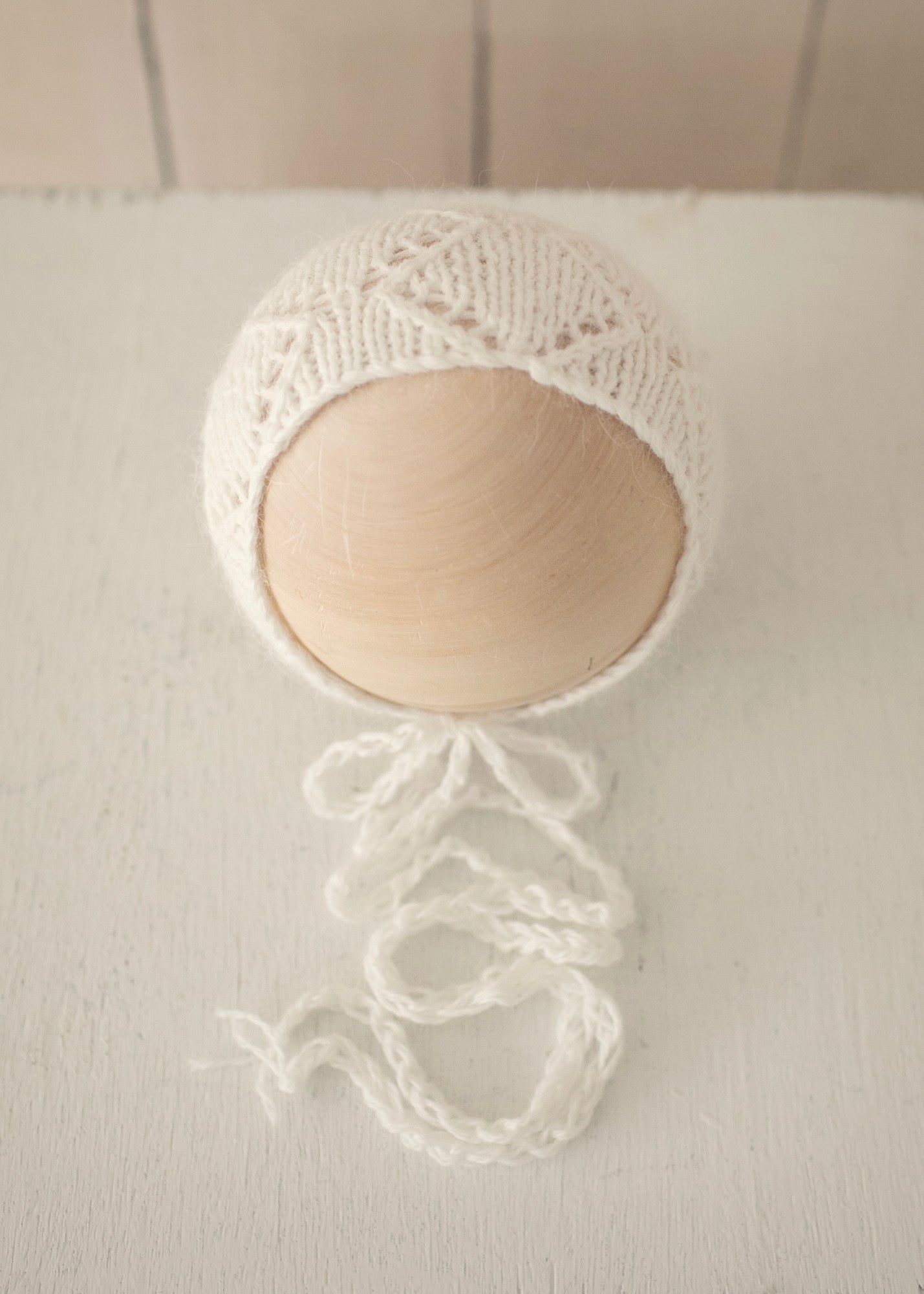 Angora Patterned Bonnets