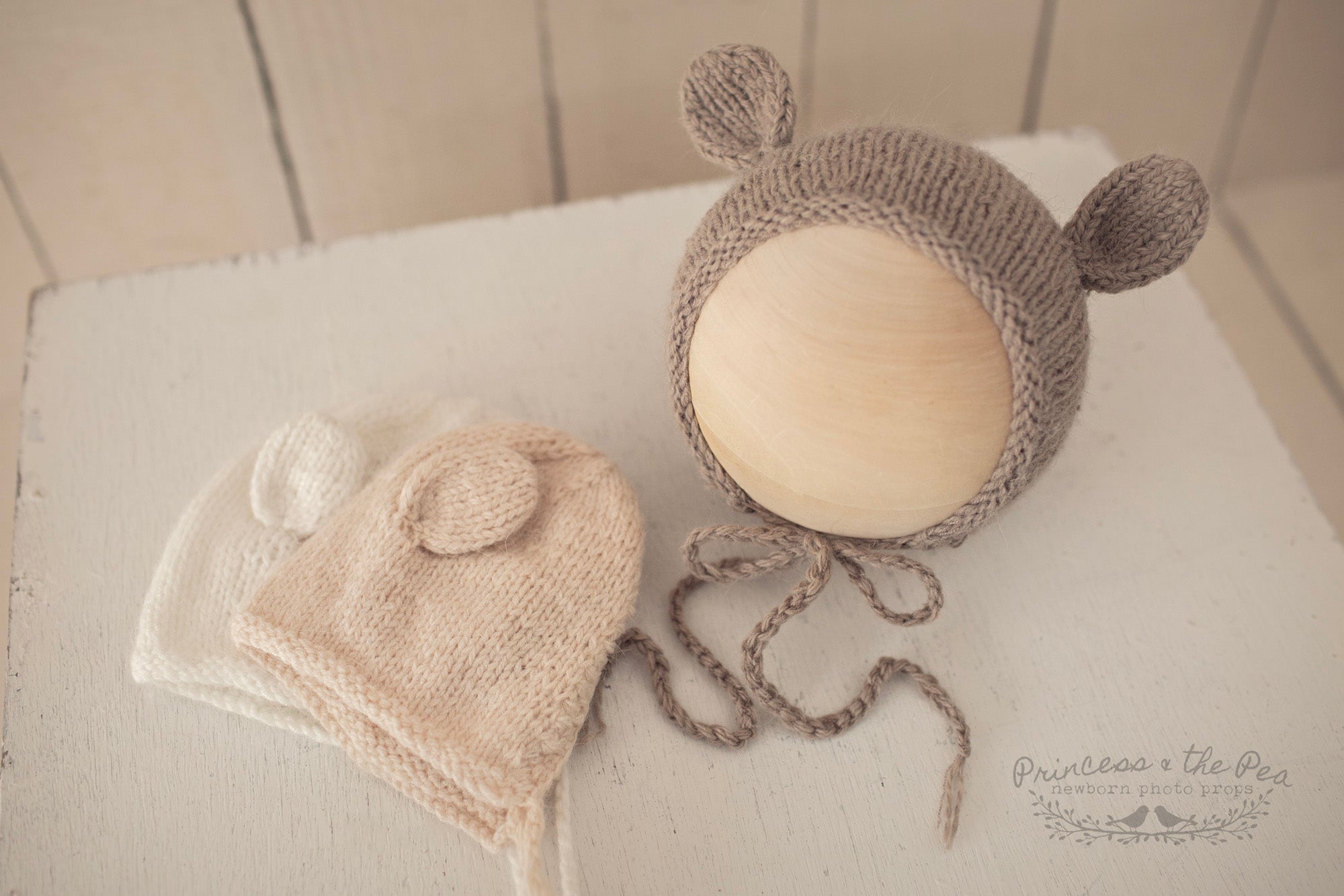 Angora Teddy Bonnets