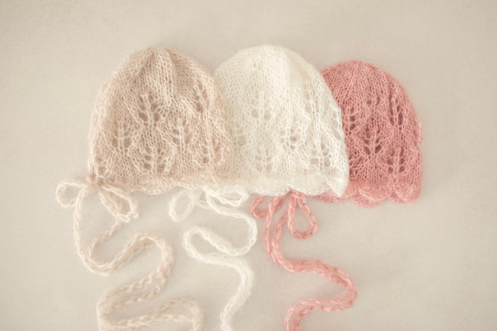 Sweetpea Mohair Bonnets