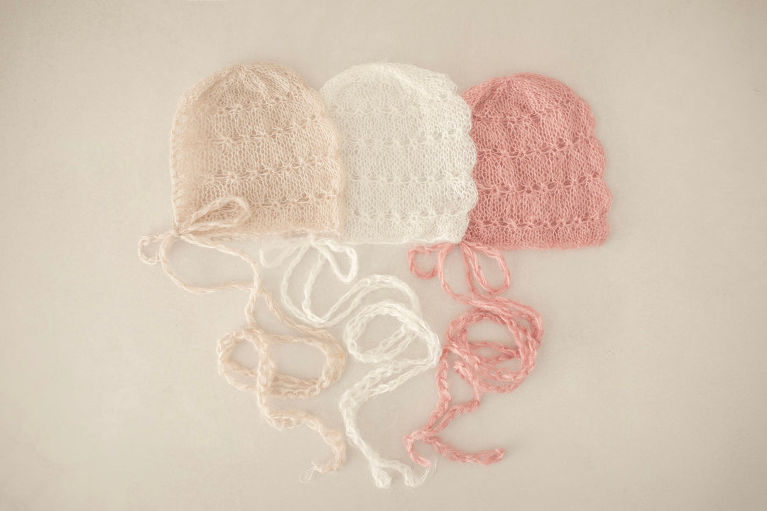 Celeste Mohair Bonnets