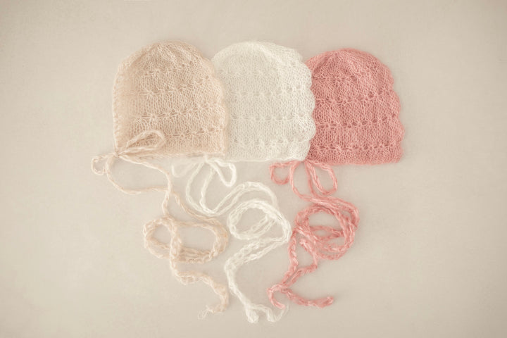 Celeste Mohair Bonnets