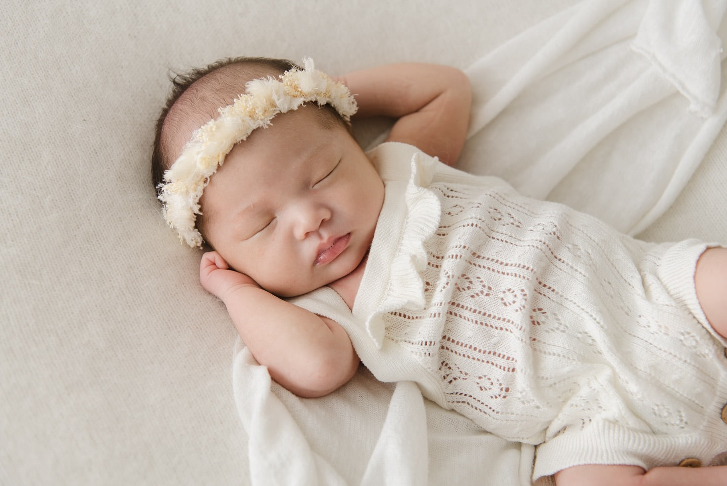 Peony Knit Rompers