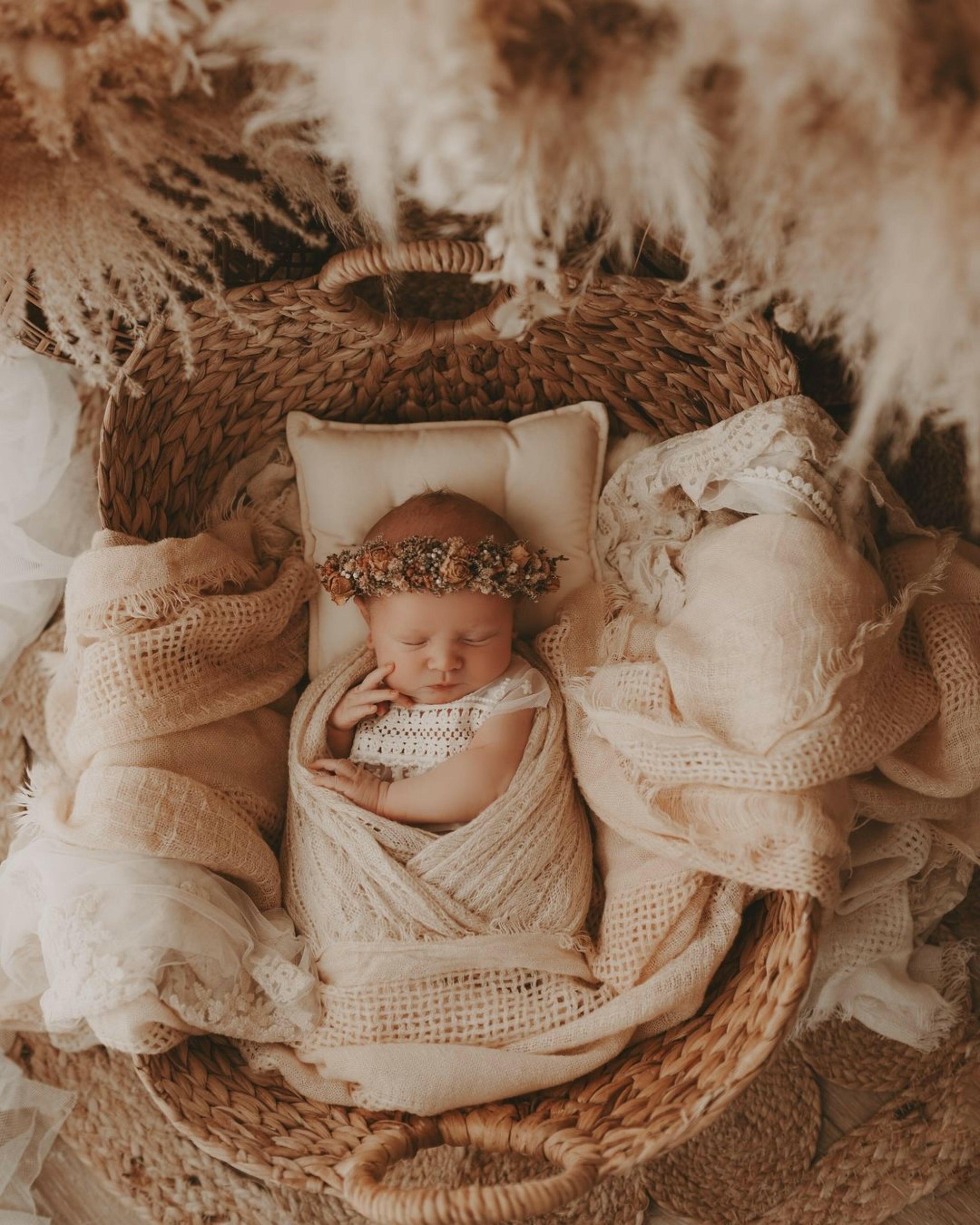 Vintage Mohair Wraps - Newborn Photography Props