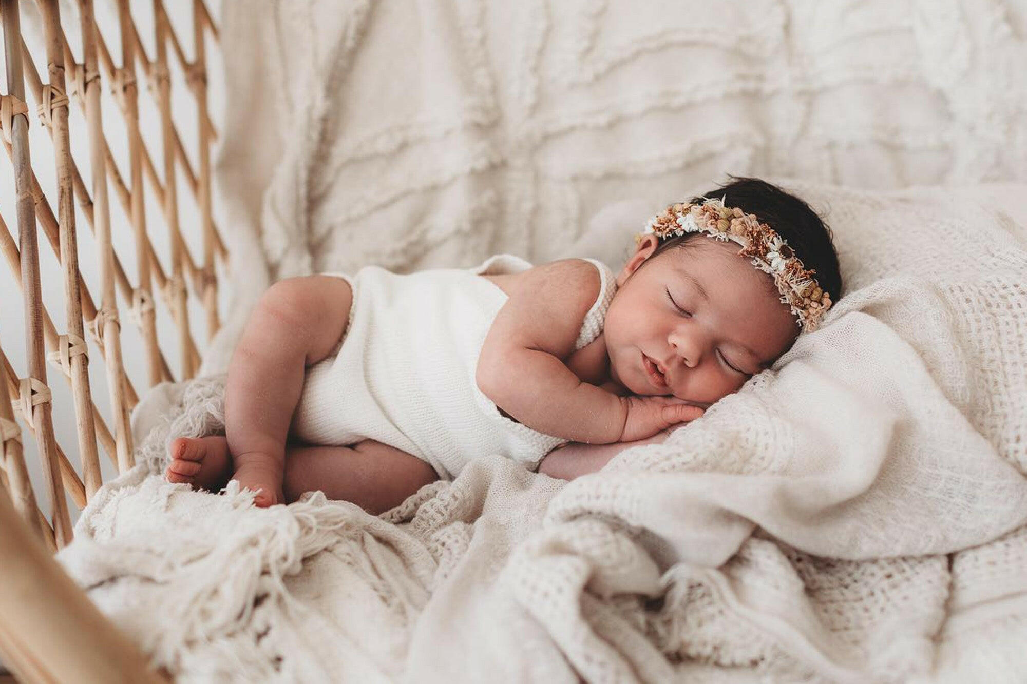 Aubrey Knit Rompers - Newborn Photography Props