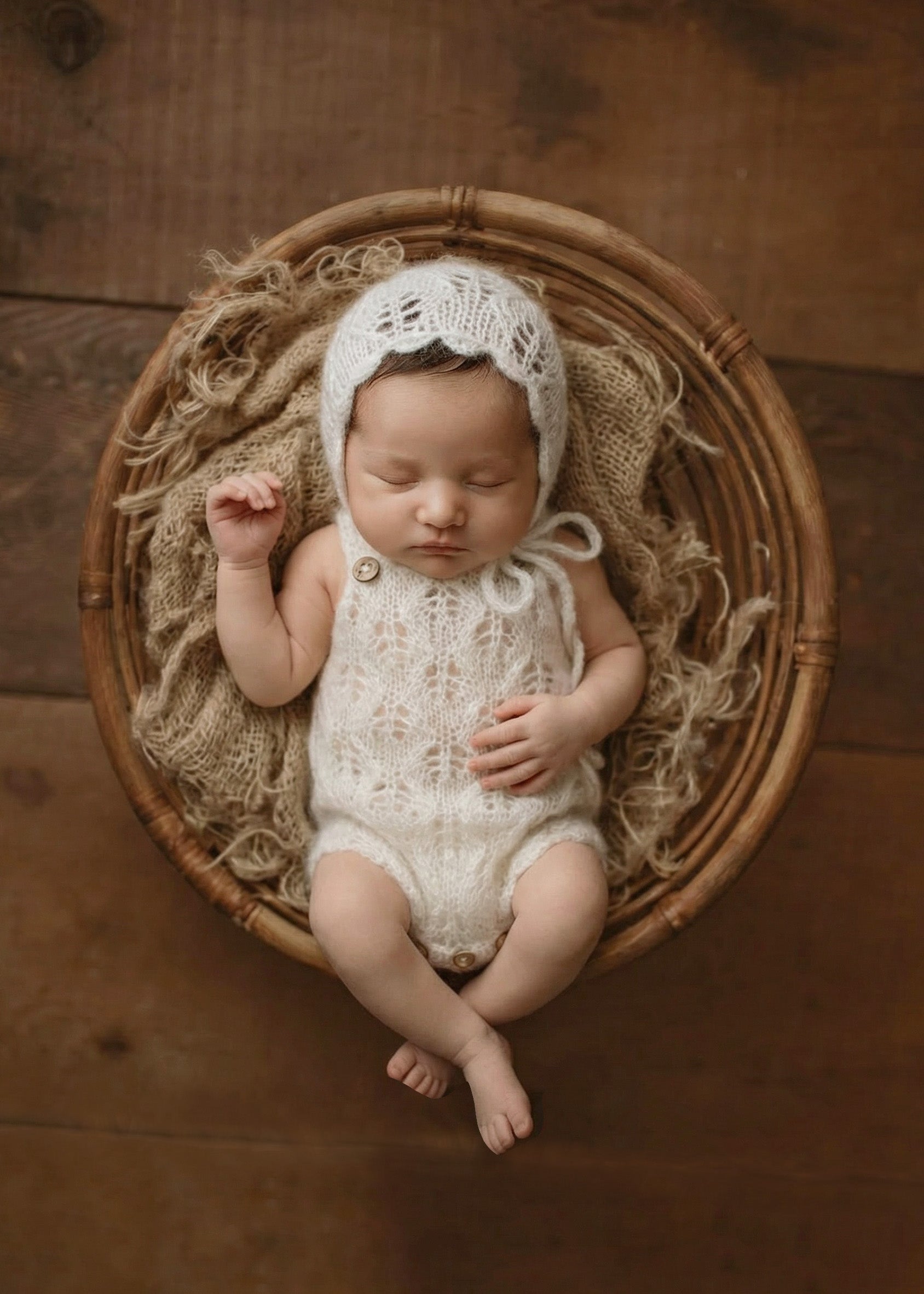 Botanical Mohair Romper Sets