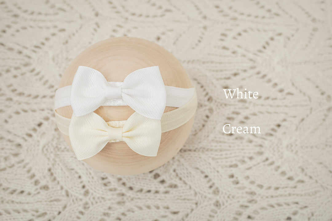 Beatrice Newborn Bow Headbands