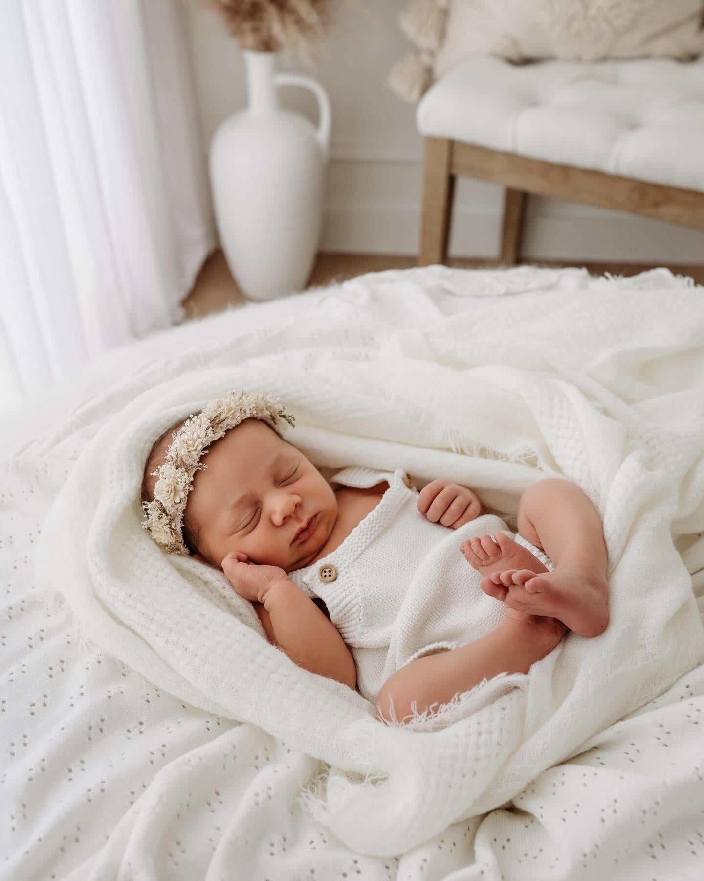 Aubrey Knit Rompers - Newborn Photography Props