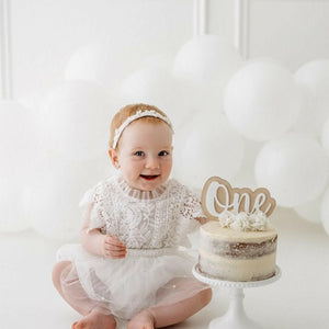 Charlotte Lace Romper - Newborn Photography Props