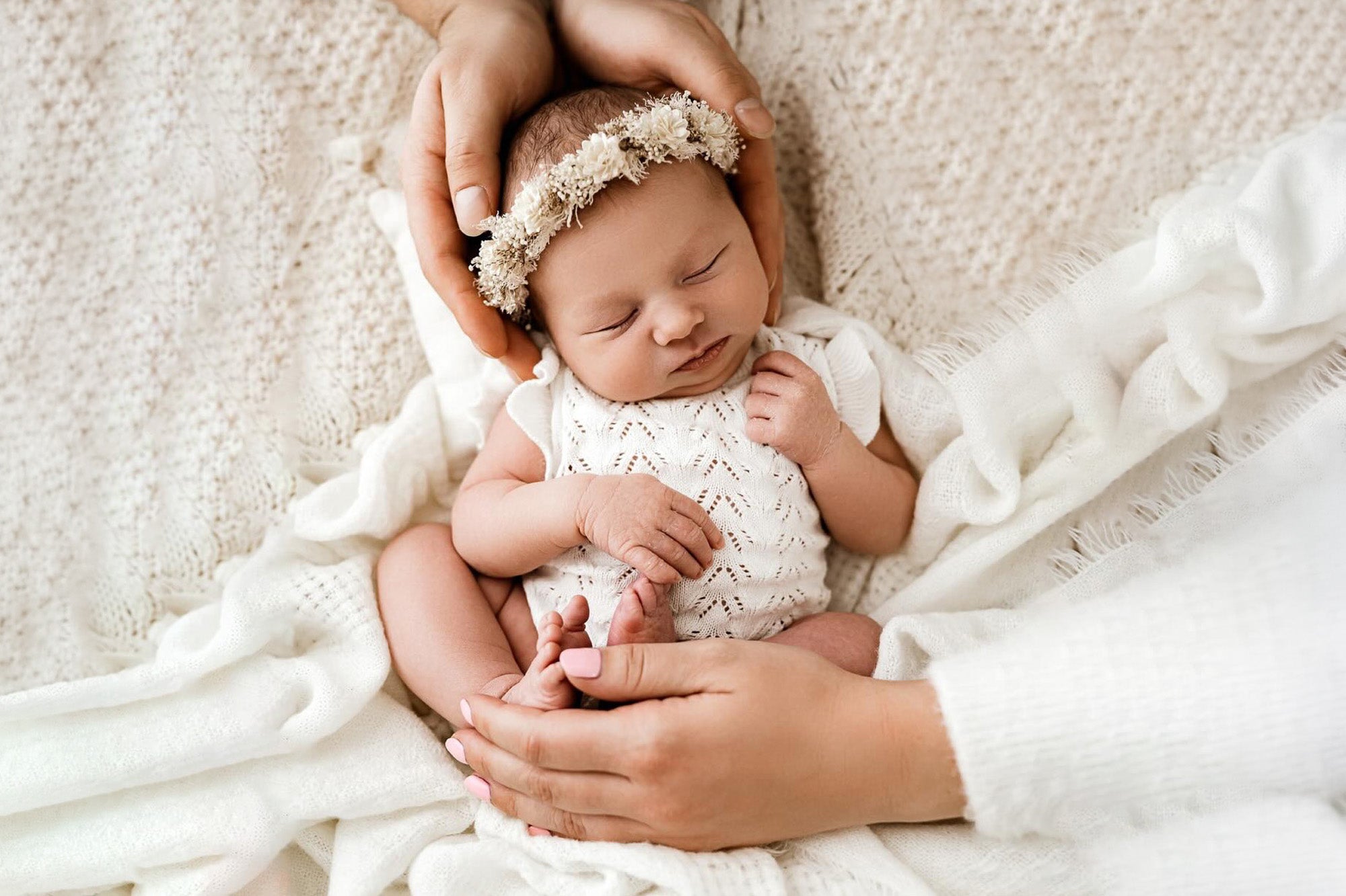 Fleur Knit Rompers