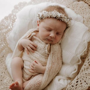 Speckled Knit Rompers - Newborn Photography Props