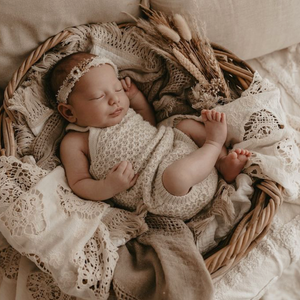 Boheme Crocheted Wraps - Newborn Photography Props