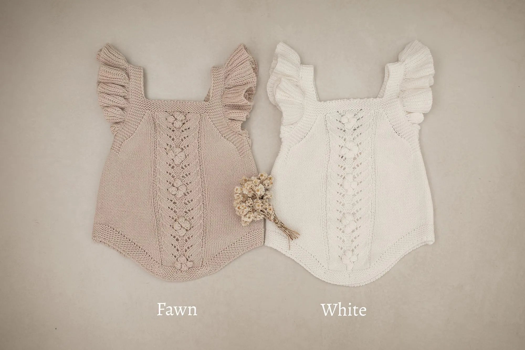 Flora Knit Rompers