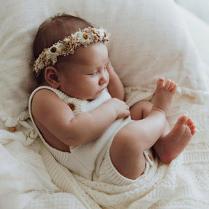 Aubrey Knit Rompers - Newborn Photography Props