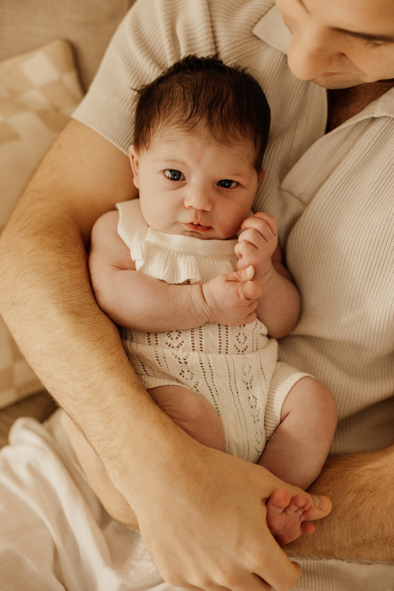 Peony Knit Rompers