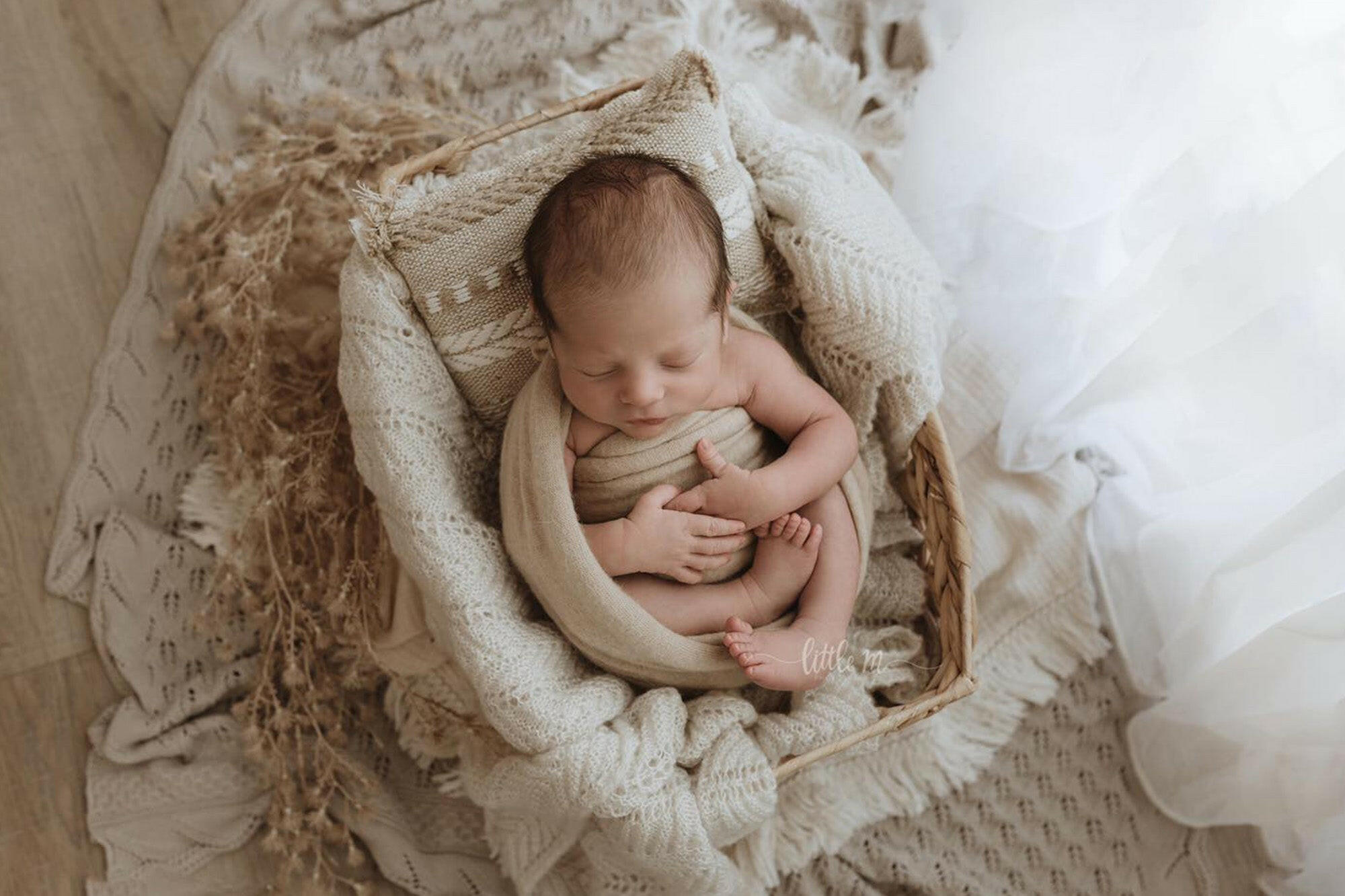 Ashlyn Knitted Blankets - Newborn Photography Props