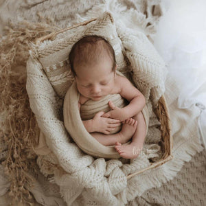 Ashlyn Knitted Blankets - Newborn Photography Props