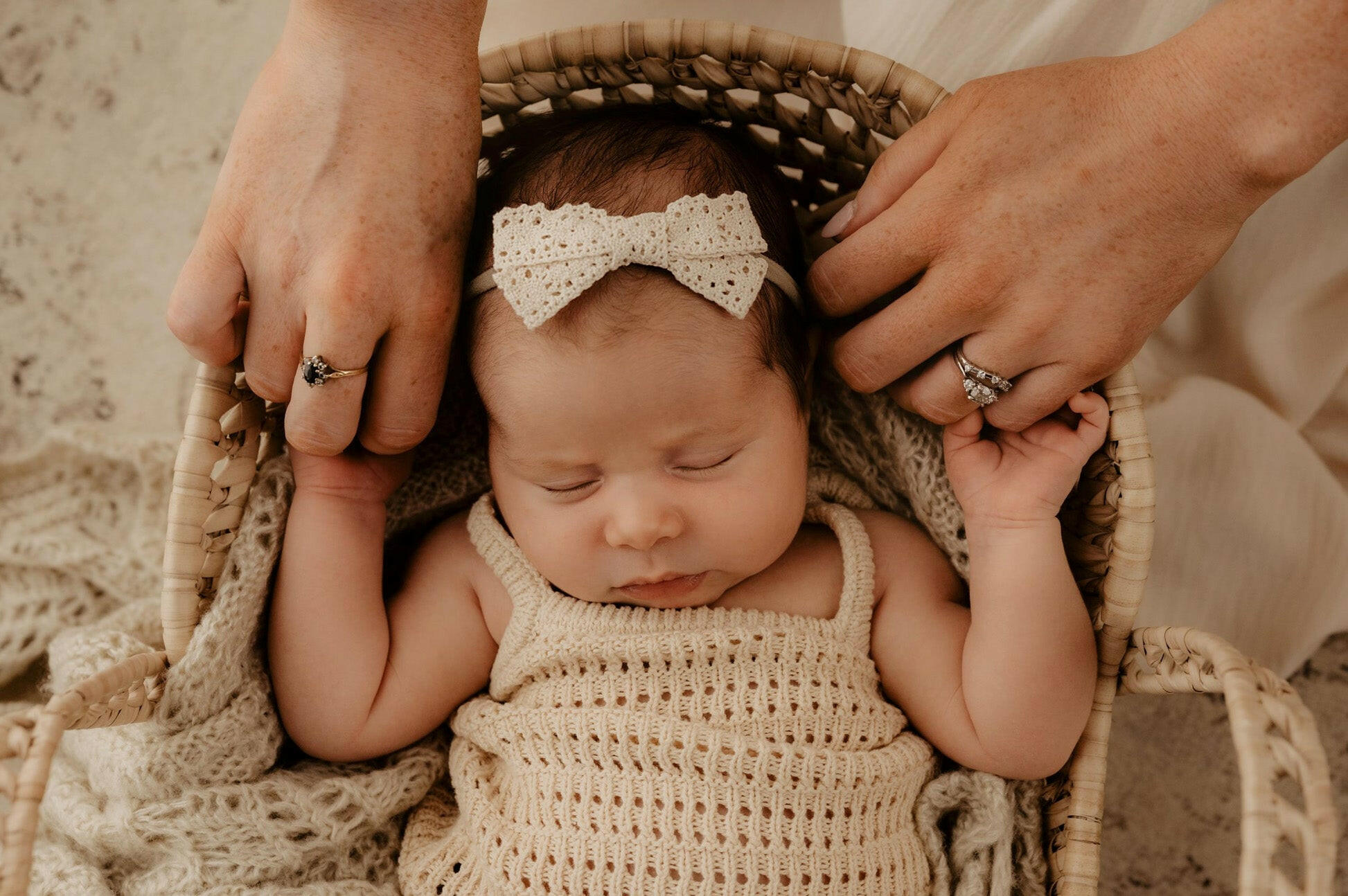 Antique Lace Bow Headbands