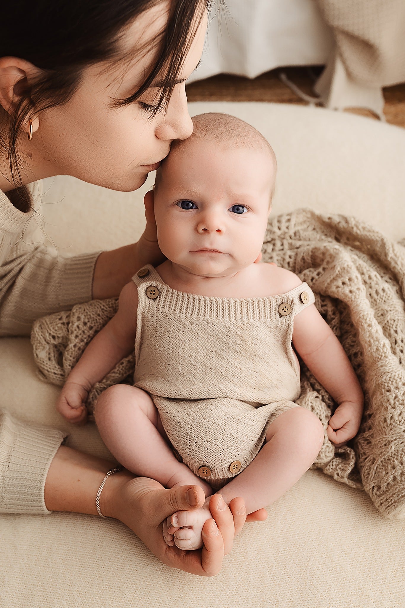 Aria Knit Rompers