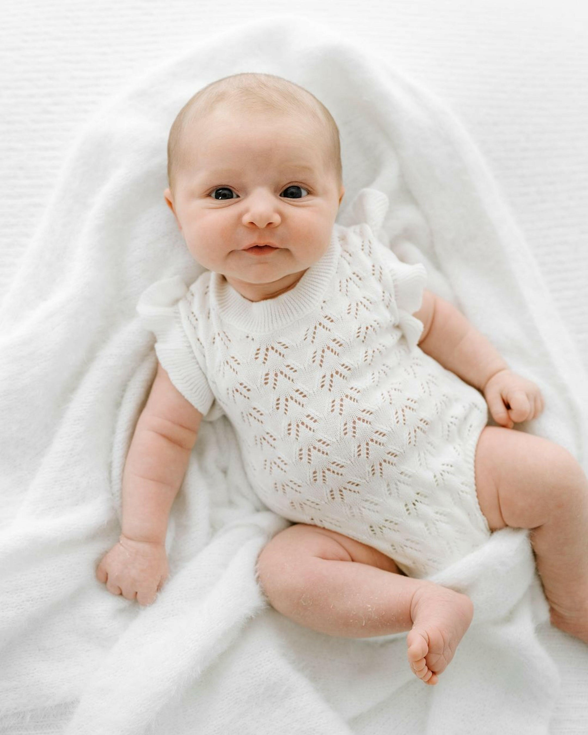 Fleur Knit Rompers