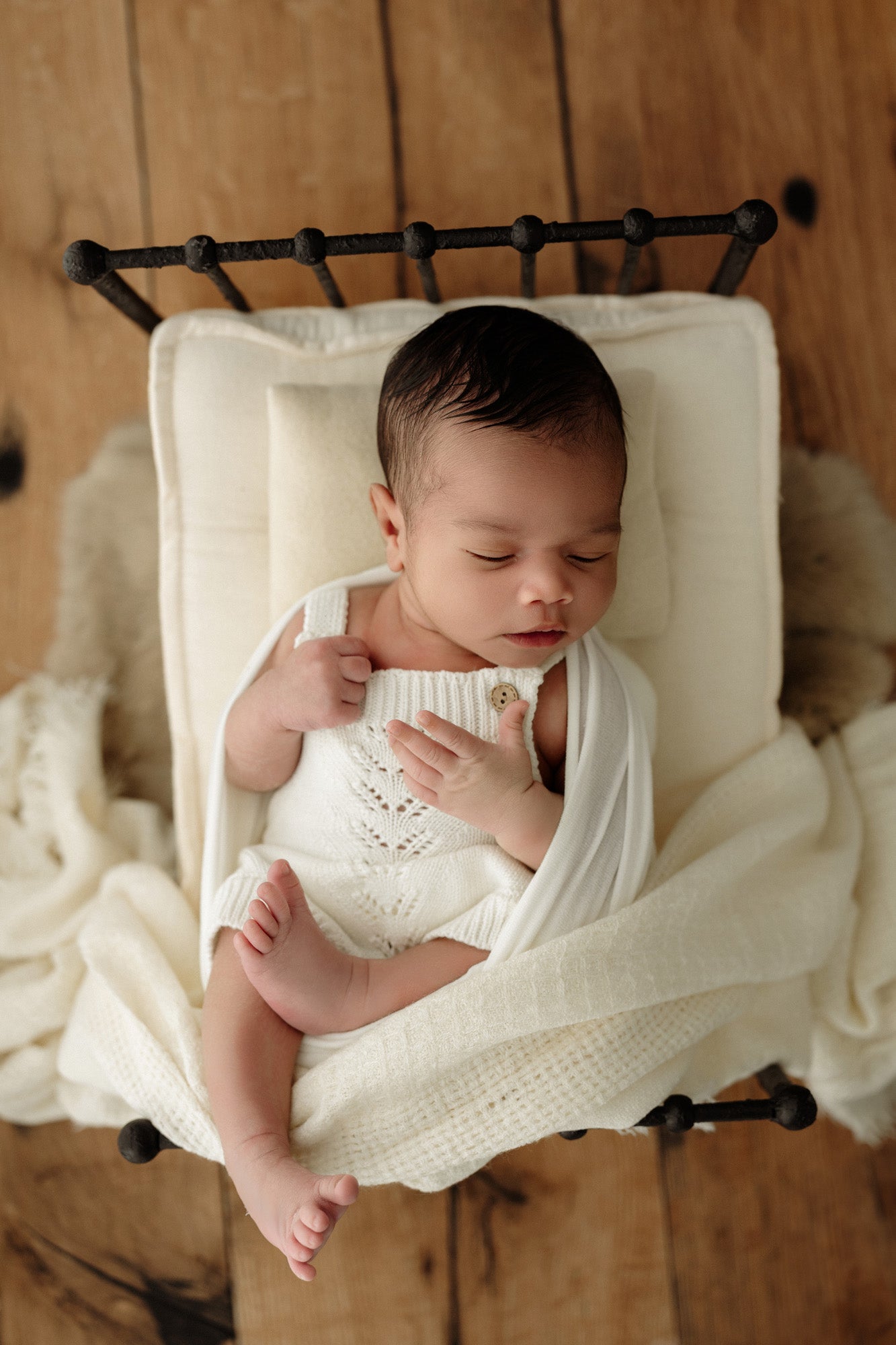 Hannah Knit Rompers