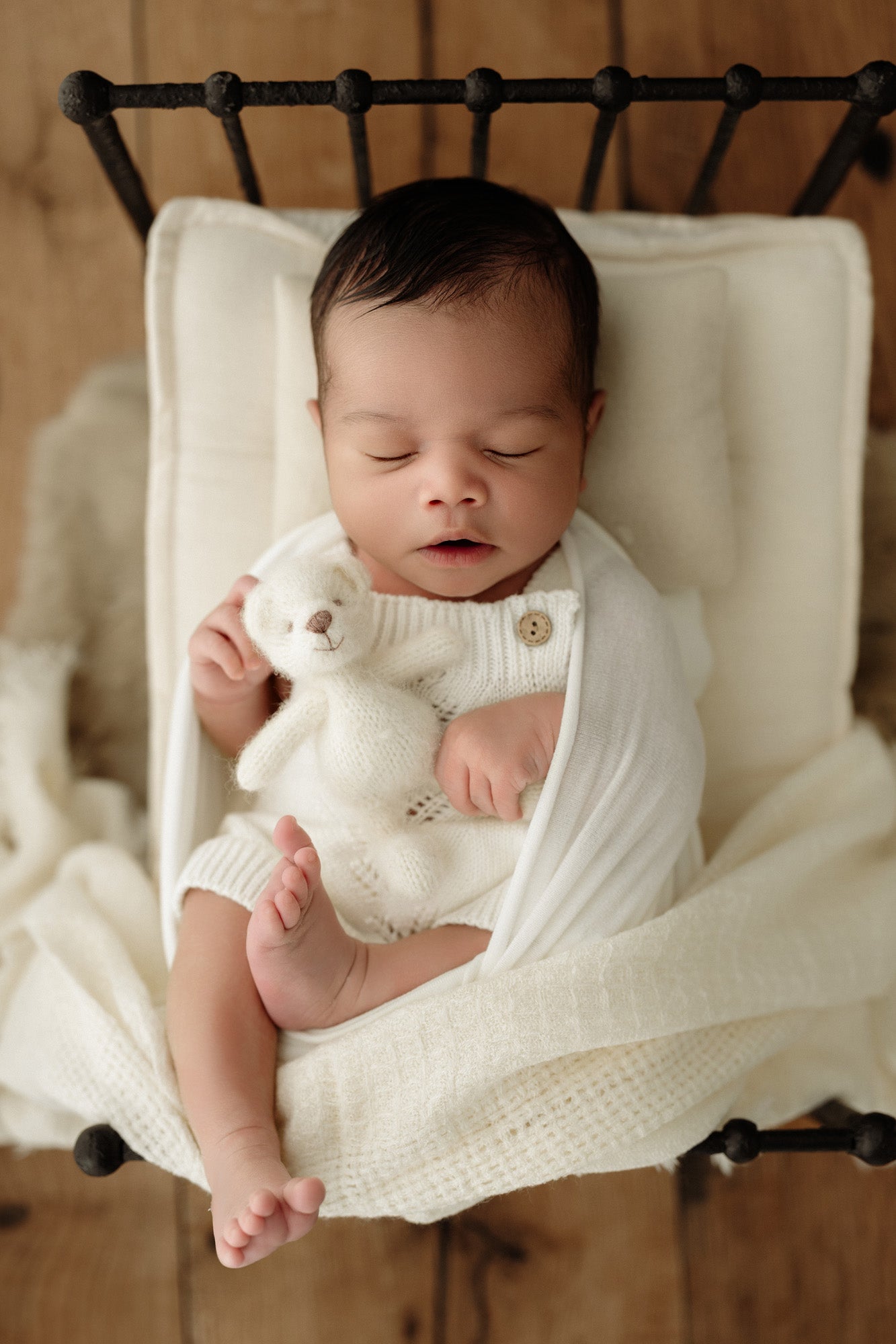 Hannah Knit Rompers
