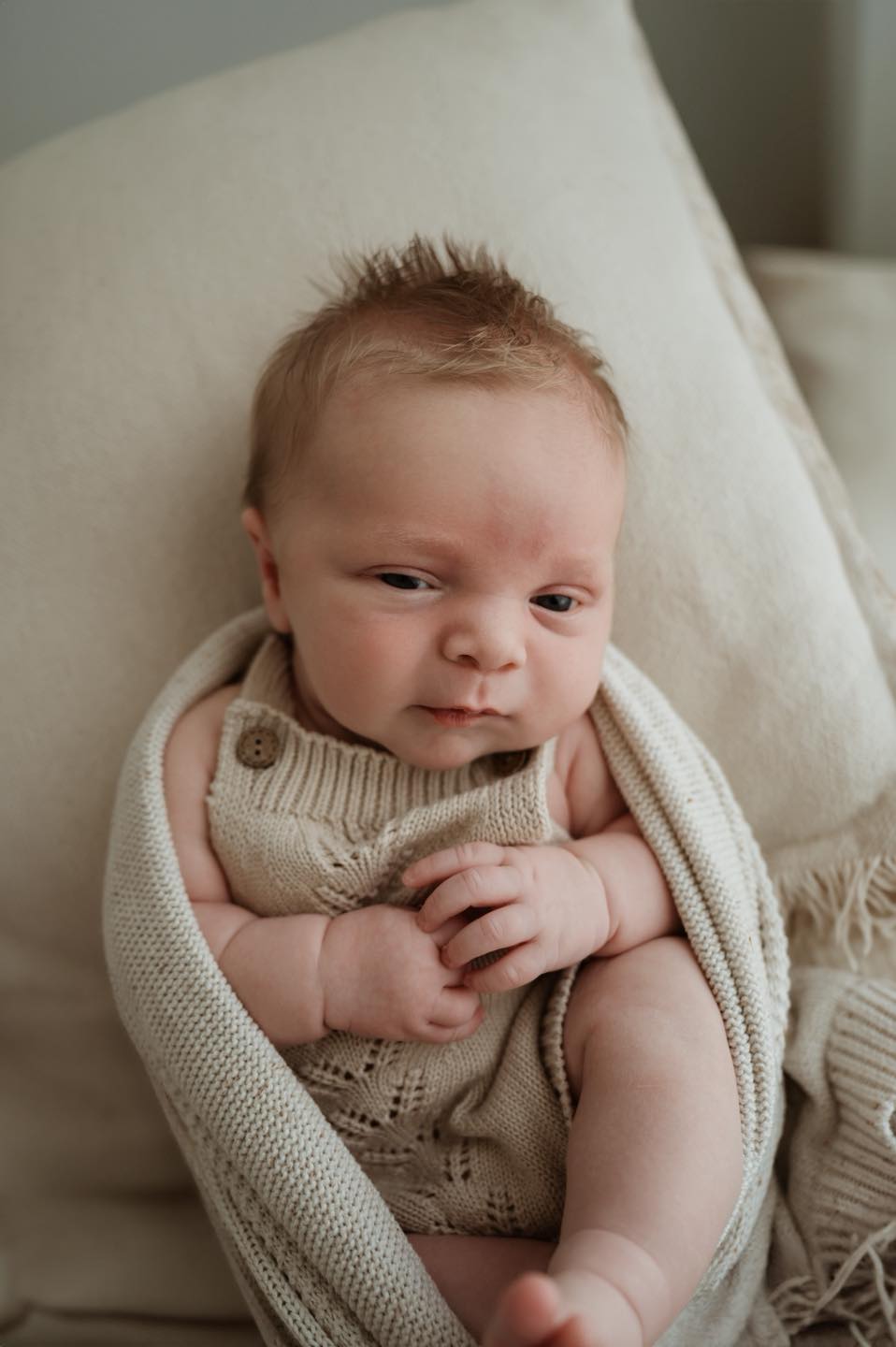 Hannah Knit Rompers