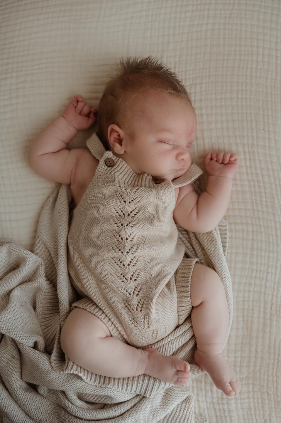 Hannah Knit Rompers