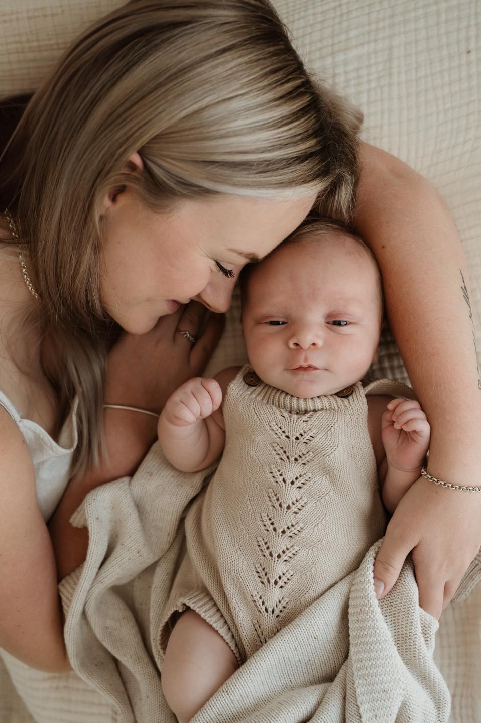 Hannah Knit Rompers