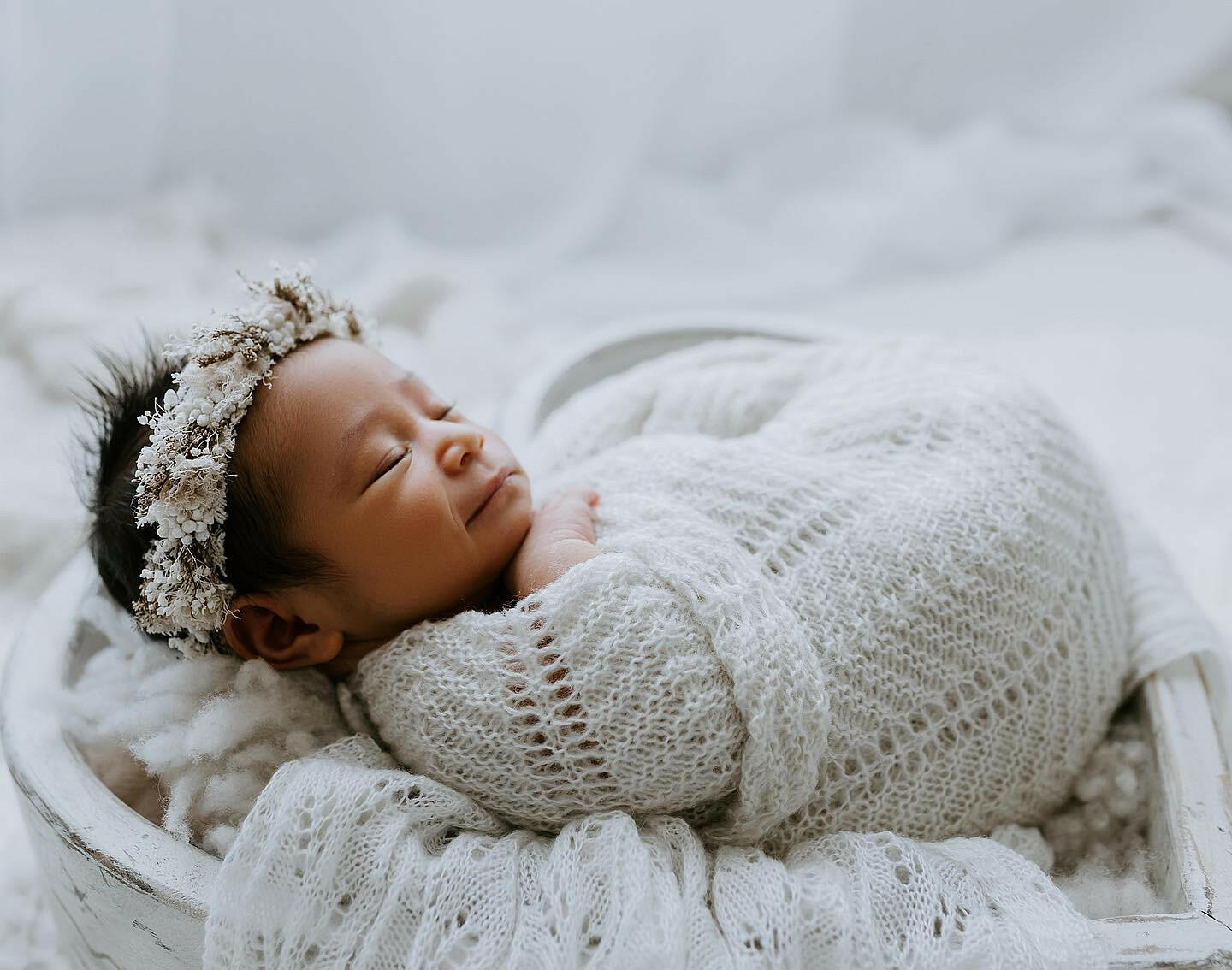 Ashlyn Knitted Blankets - Newborn Photography Props