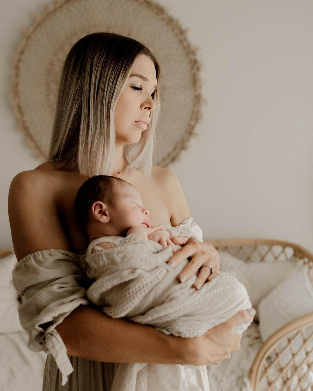 Fringed Woven Wraps - Newborn Photography Props